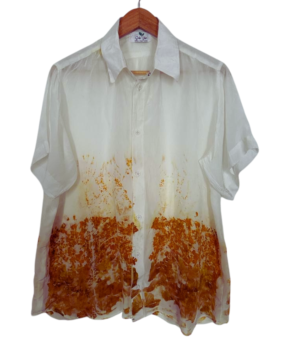 Golden Petal Shibori