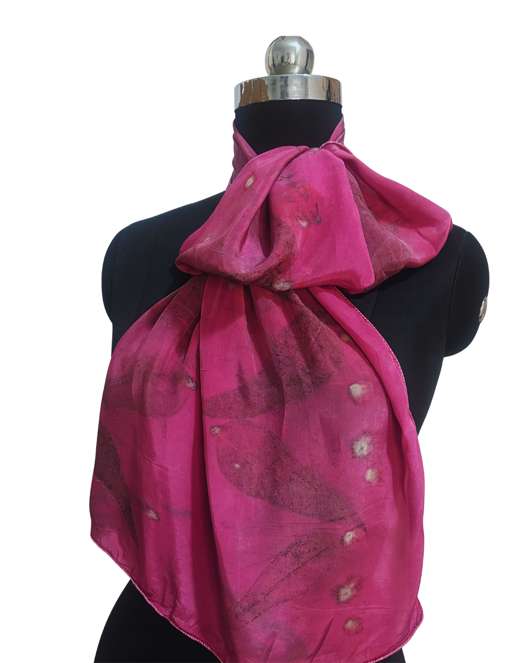 Rosewood Eucalyptus Scarf- Organic Silk Wrap